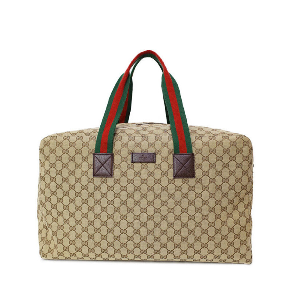Gucci Bag Brown Shoulder Boston Bag - Picture 2 of 9